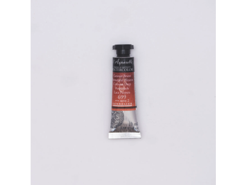 l’Aquarelle watercolor paint - Sennelier - 699, Permanent Alizarin Crimson Deep, 10 ml