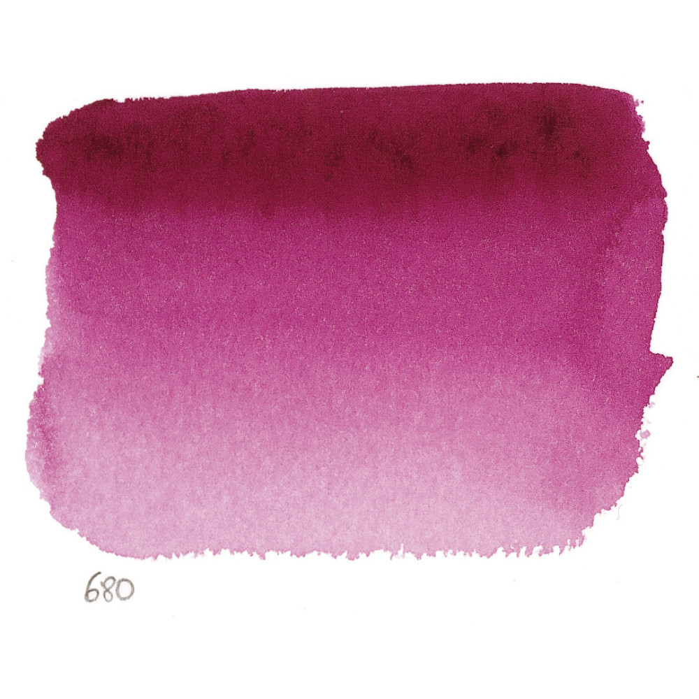 l’Aquarelle watercolor paint - Sennelier - 680, Permanent Magenta, 10 ml