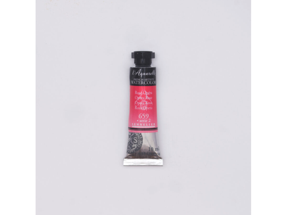 Farba akwarelowa l’Aquarelle - Sennelier - 659, Opera Rose, 10 ml