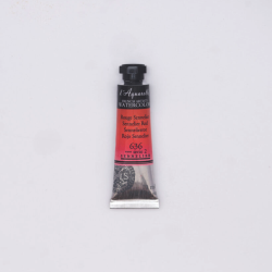 Farba akwarelowa l’Aquarelle - Sennelier - 636, Sennelier Red, 10 ml