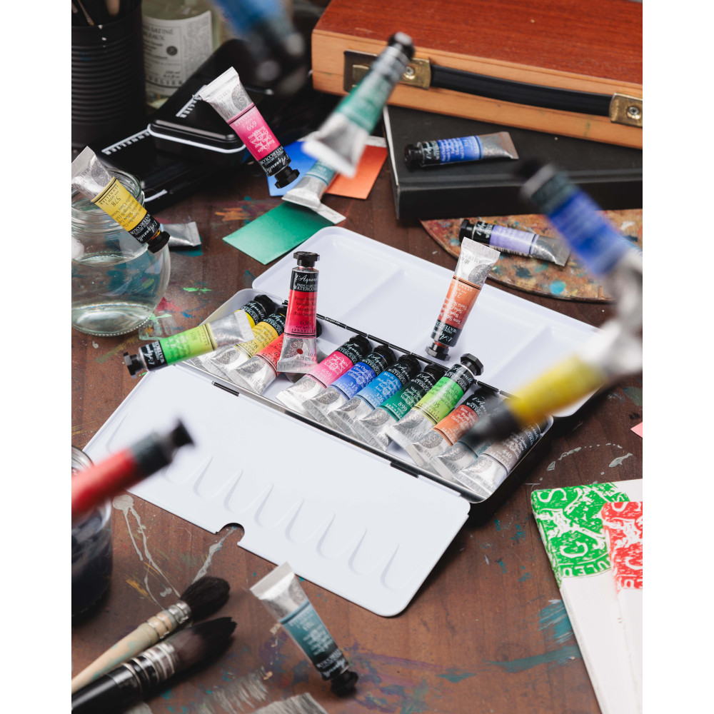 l’Aquarelle watercolor paint - Sennelier - 587, Yellow Sophie, 10 ml