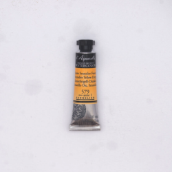 l’Aquarelle watercolor paint - Sennelier - 579, Sennelier Yellow Deep, 10 ml
