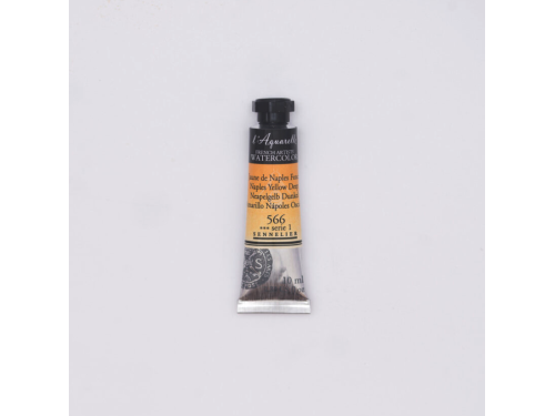 l’Aquarelle watercolor paint - Sennelier - 566, Naples Yellow Deep, 10 ml