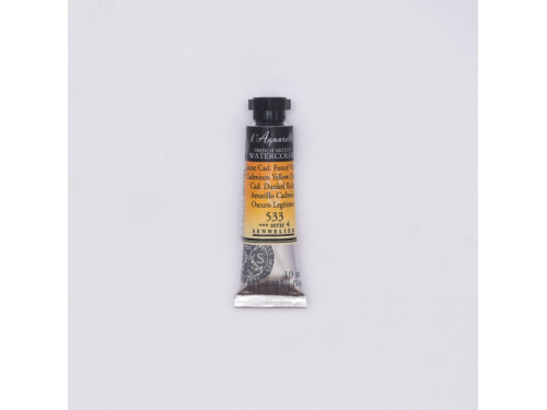 Farba akwarelowa l’Aquarelle - Sennelier - 533, Cadmium Yellow Deep, 10 ml