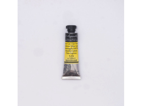l’Aquarelle watercolor paint - Sennelier - 529, Cadmium Yellow Light, 10 ml