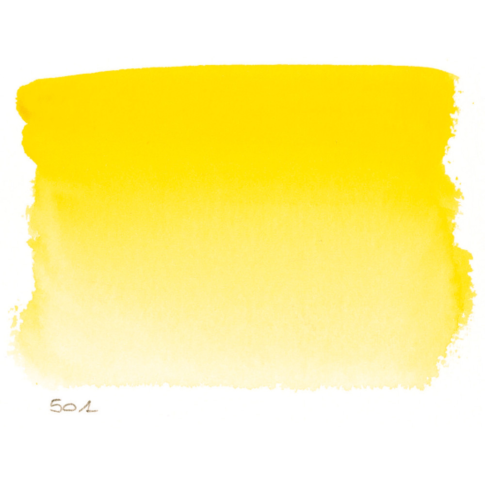 l’Aquarelle watercolor paint - Sennelier - 501, Lemon Yellow, 10 ml
