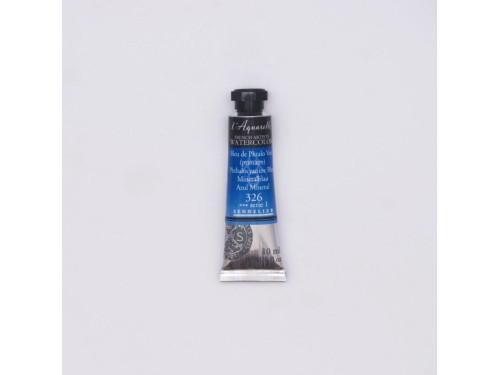 Farba akwarelowa l’Aquarelle - Sennelier - 326, Phthalocyanine Blue, 10 ml