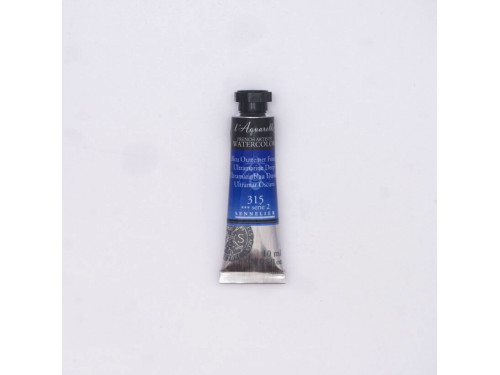 l’Aquarelle watercolor paint - Sennelier - 315, Ultramarine Deep, 10 ml