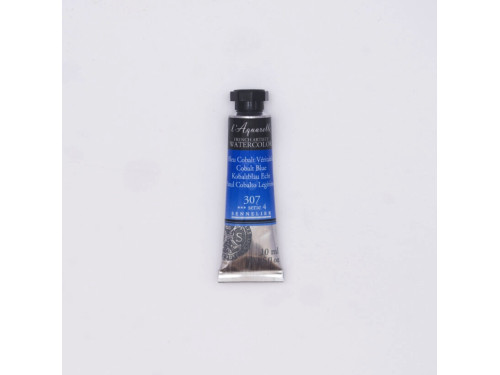 Farba akwarelowa l’Aquarelle - Sennelier - 307, Cobalt Blue, 10 ml