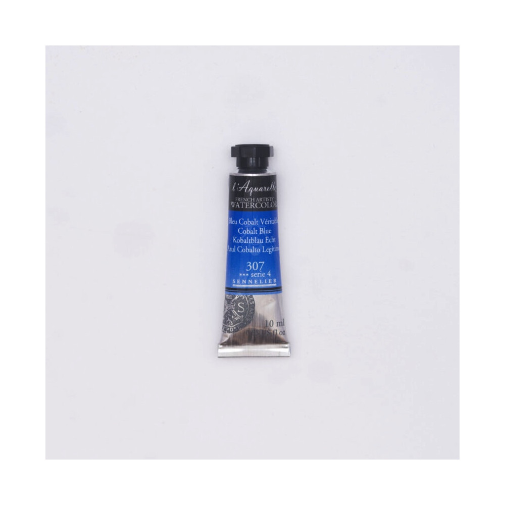 Farba akwarelowa l’Aquarelle - Sennelier - 307, Cobalt Blue, 10 ml