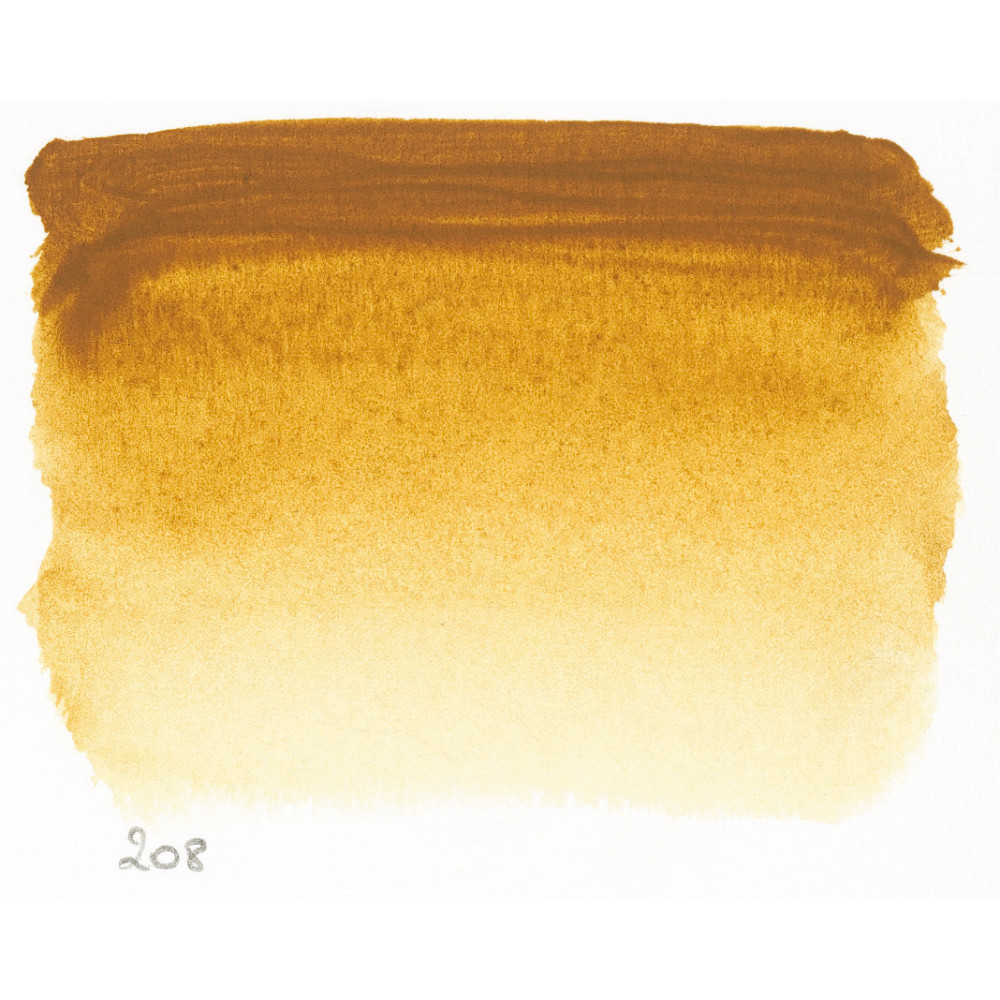 Farba akwarelowa l’Aquarelle - Sennelier - 208, Raw Sienna, 10 ml