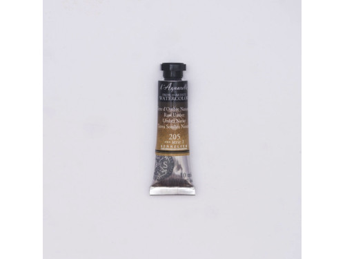 l’Aquarelle watercolor paint - Sennelier - 205, Raw Umber, 10 ml