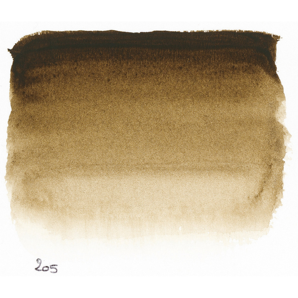l’Aquarelle watercolor paint - Sennelier - 205, Raw Umber, 10 ml