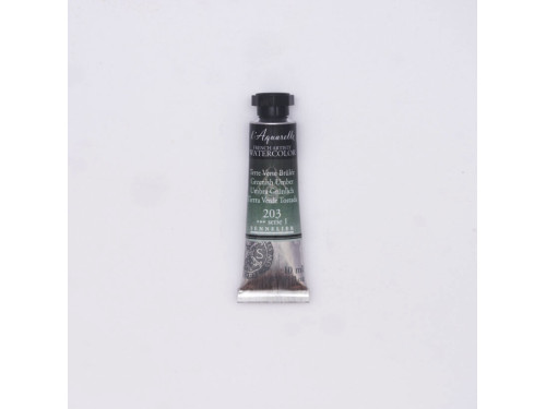 l’Aquarelle watercolor paint - Sennelier - 203, Greenish Umber, 10 ml