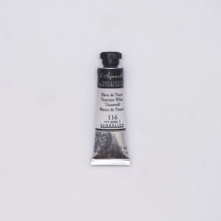 Farba akwarelowa l’Aquarelle - Sennelier - 116, Titanium White, 10 ml