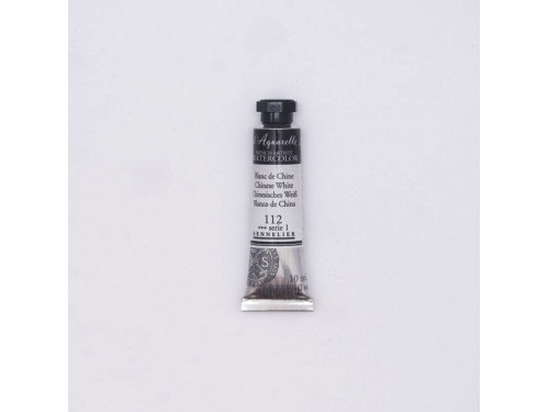 Farba akwarelowa l’Aquarelle - Sennelier - 112, Chinese White, 10 ml