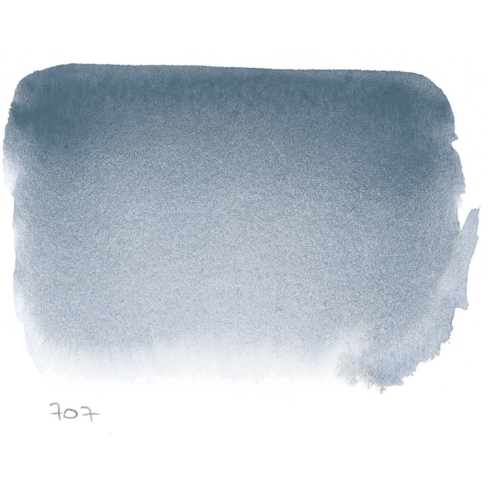 l’Aquarelle watercolor paint half pan - Sennelier - 707, Light Grey