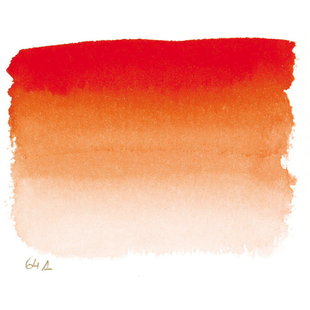 Farba akwarelowa w półkostce l’Aquarelle - Sennelier - 641, Sennelier Orange