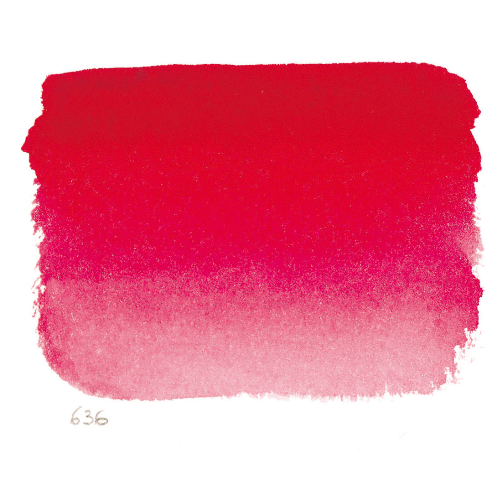 l’Aquarelle watercolor paint half pan - Sennelier - 636, Sennelier Red
