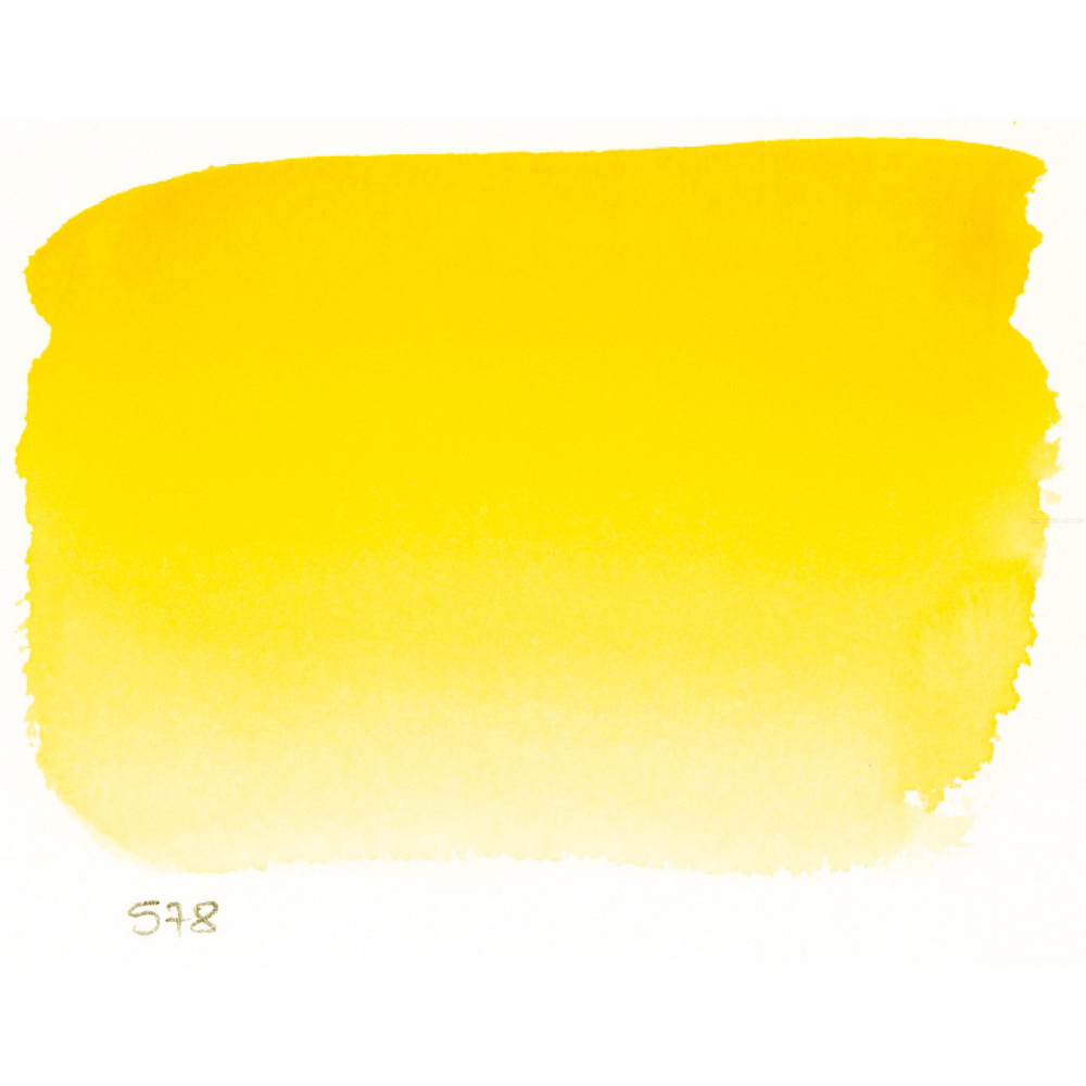 Farba akwarelowa w półkostce l’Aquarelle - Sennelier - 578, Sennelier Yellow Light
