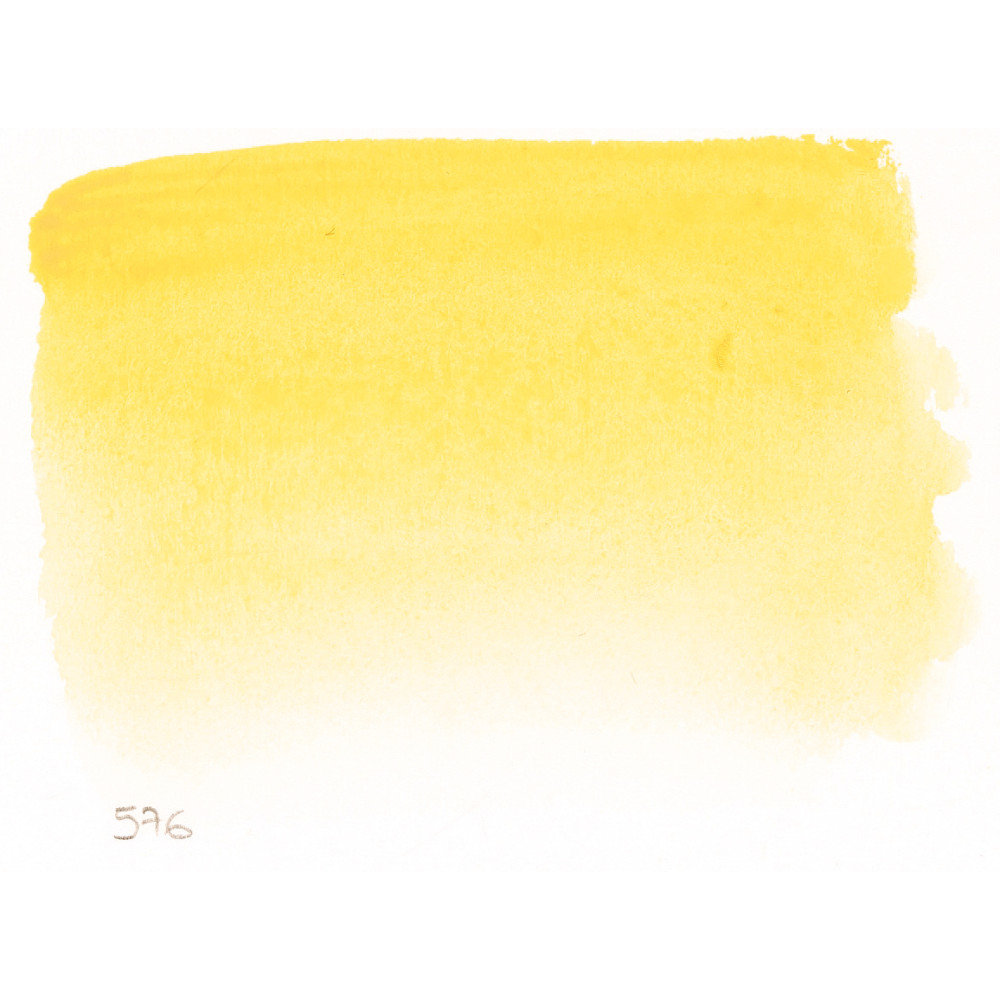 Farba akwarelowa w półkostce l’Aquarelle - Sennelier - 576, Nickel Yellow