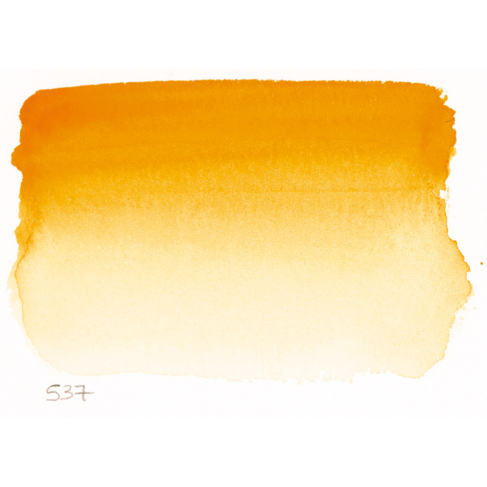 Farba akwarelowa w półkostce l’Aquarelle - Sennelier - 537, Cadmium Yellow Orange