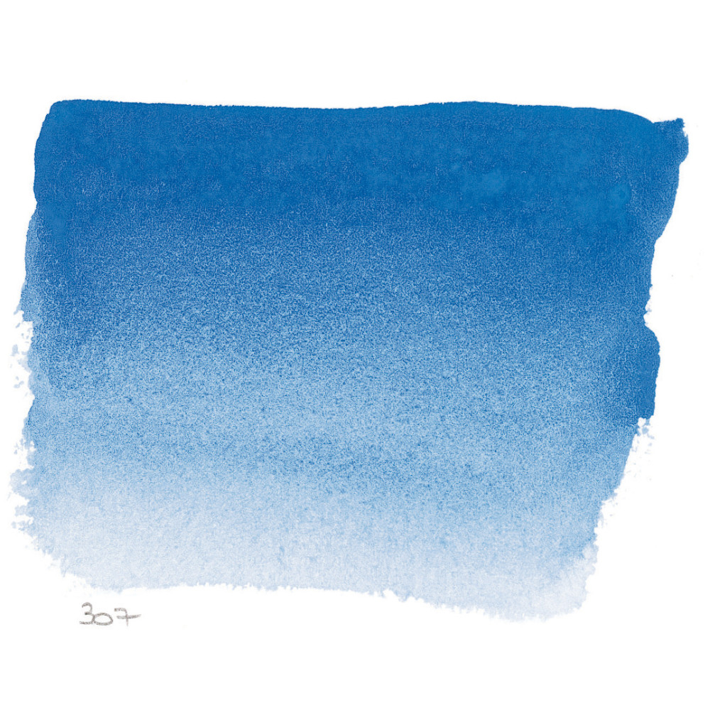 l’Aquarelle watercolor paint half pan - Sennelier - 307, Cobalt Blue