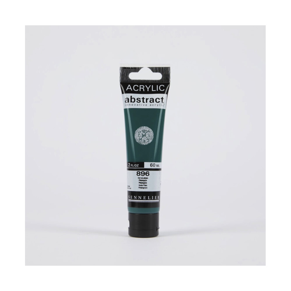 Abstract acrylic paint - Sennelier - 896, Phtalo Green, 60 ml