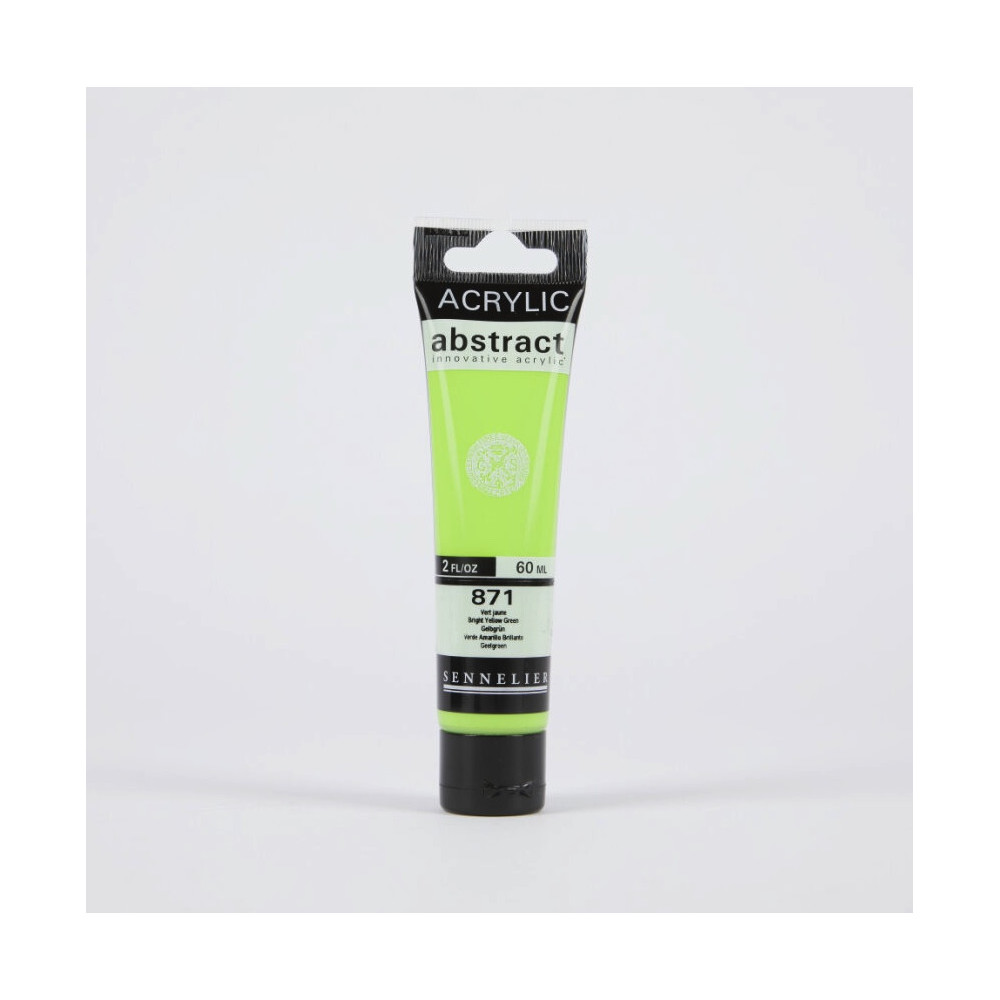 Farba akrylowa Abstract - Sennelier - 871, Bright Yellow Green, 60 ml