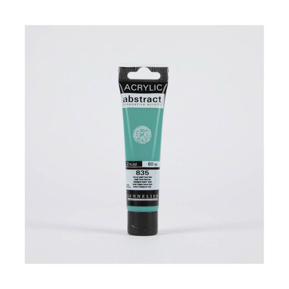 Farba akrylowa Abstract - Sennelier - 835, Cobalt Green Deep Hue, 60 ml