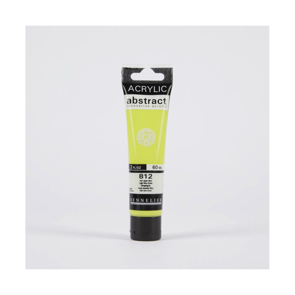 Abstract acrylic paint - Sennelier - 812, Light Olive Green, 60 ml