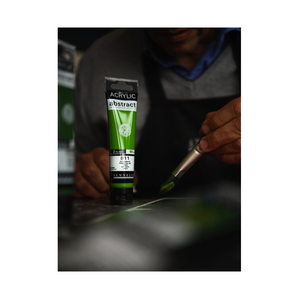 Abstract acrylic paint - Sennelier - 809, Hooker's Green, 60 ml