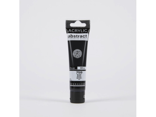 Abstract acrylic paint - Sennelier - 759, Mars Black, 60 ml