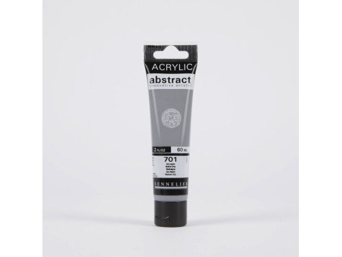 Abstract acrylic paint - Sennelier - 701, Neutral Grey, 60 ml