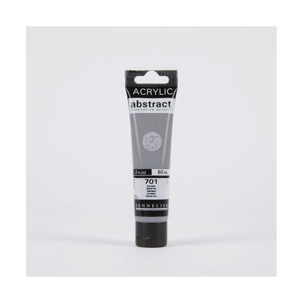 Farba akrylowa Abstract - Sennelier - 701, Neutral Grey, 60 ml