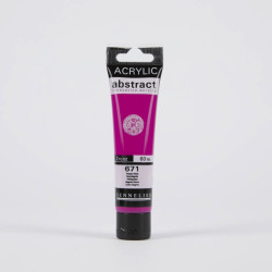 Abstract acrylic paint - Sennelier - 671, Deep Magenta, 60 ml