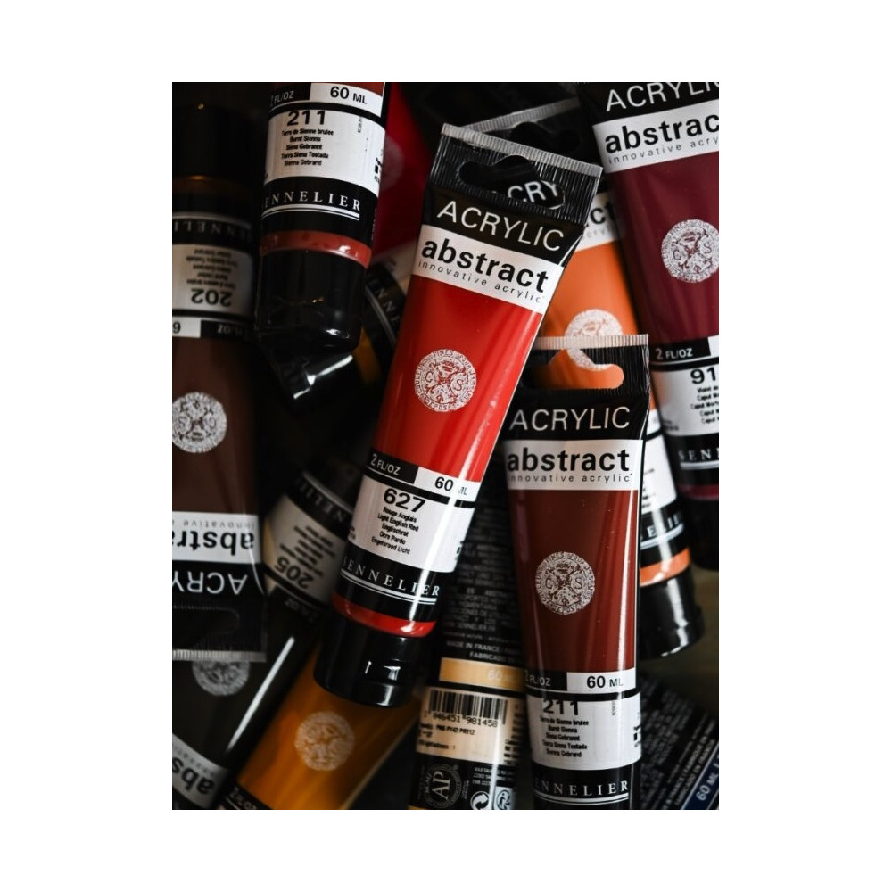 Abstract acrylic paint - Sennelier - 658, Quinacridone Pink, 60 ml