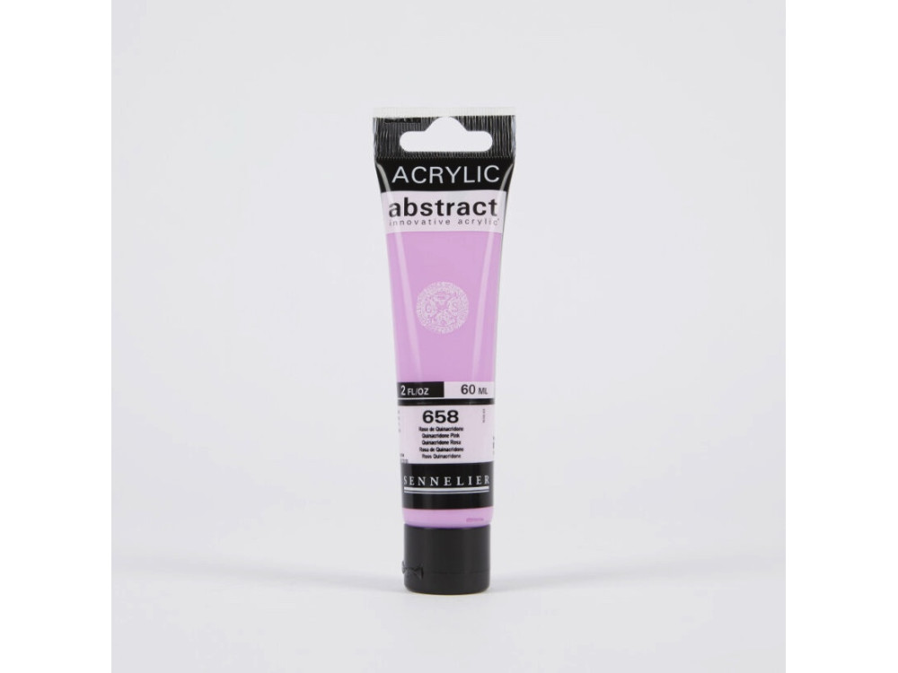 Abstract acrylic paint - Sennelier - 658, Quinacridone Pink, 60 ml