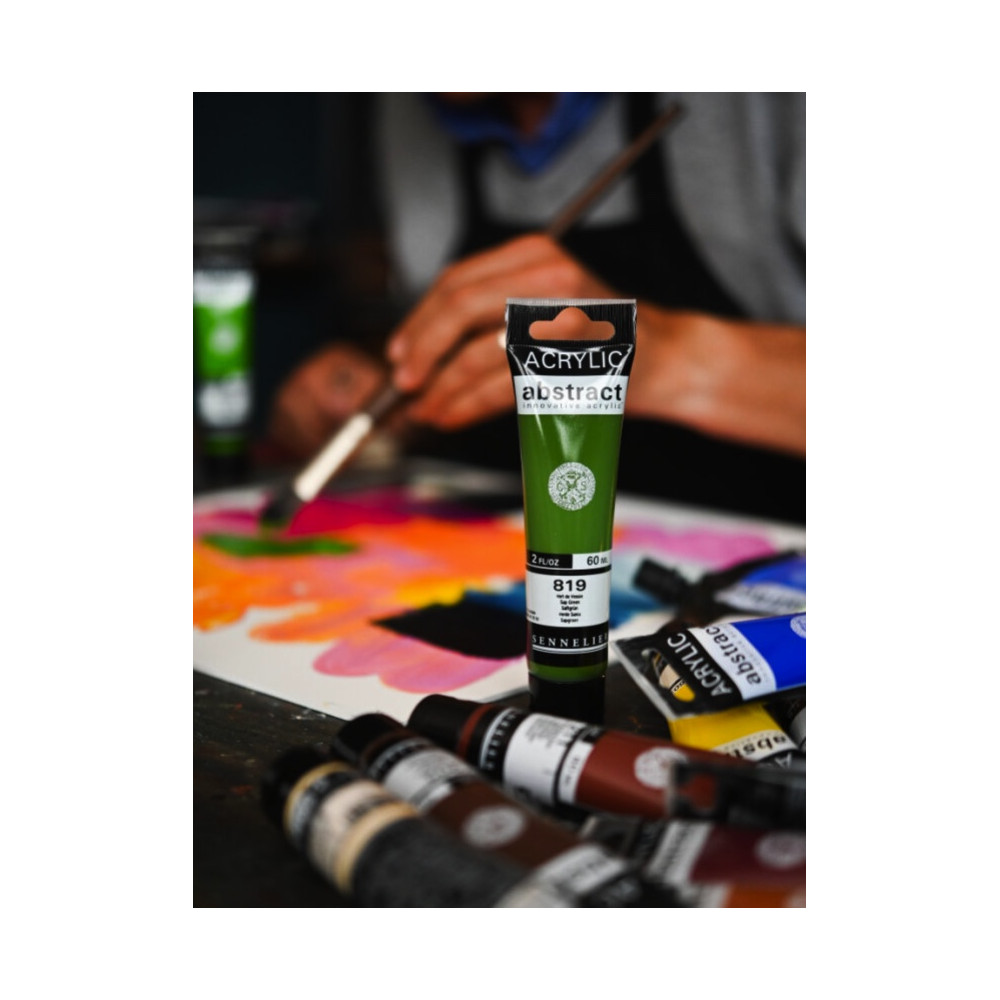 Farba akrylowa Abstract - Sennelier - 648, Fluorescent Orange, 60 ml