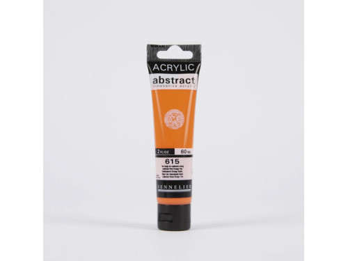 Abstract acrylic paint - Sennelier - 615, Cadmium Red Orange Hue, 60 ml