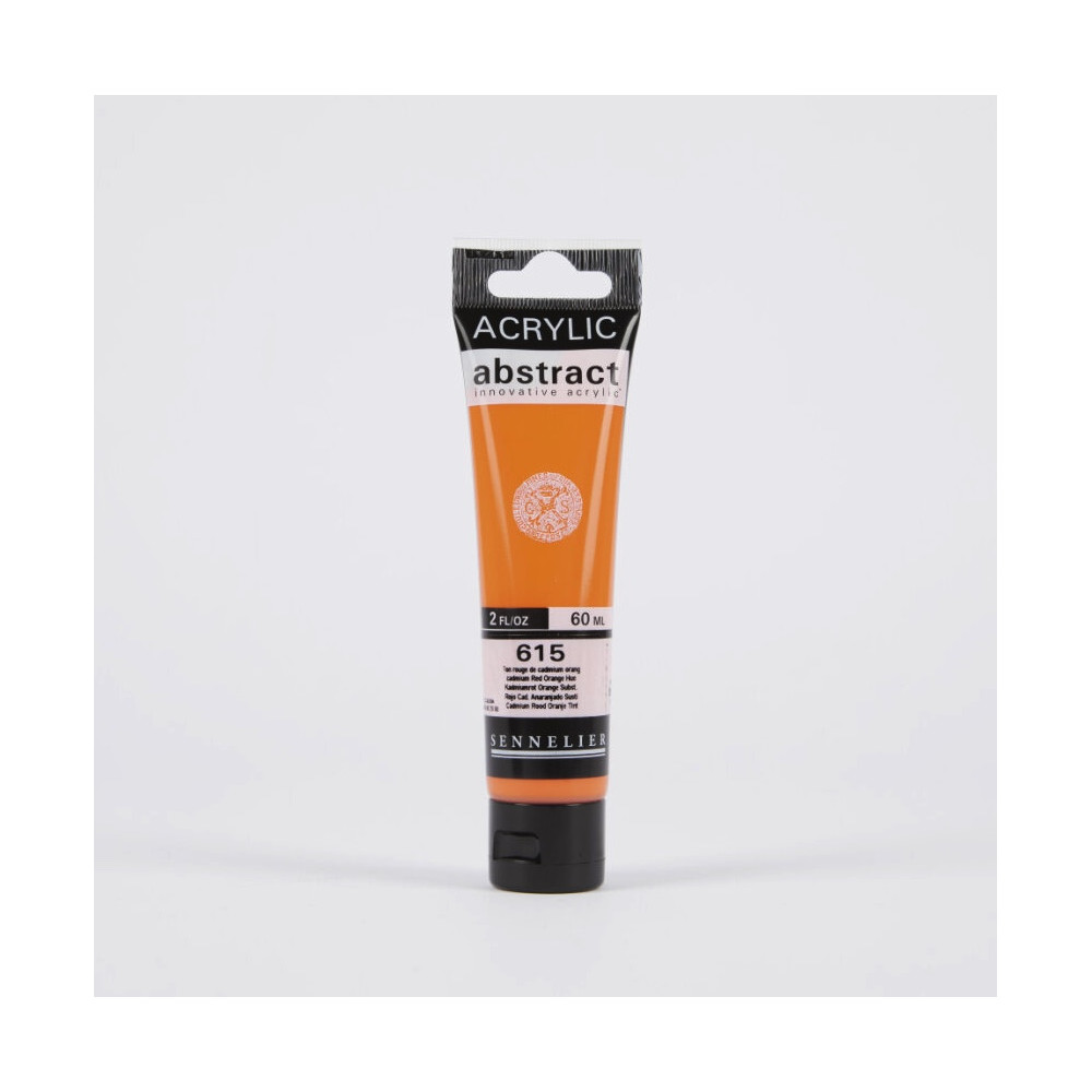 Abstract acrylic paint - Sennelier - 615, Cadmium Red Orange Hue, 60 ml