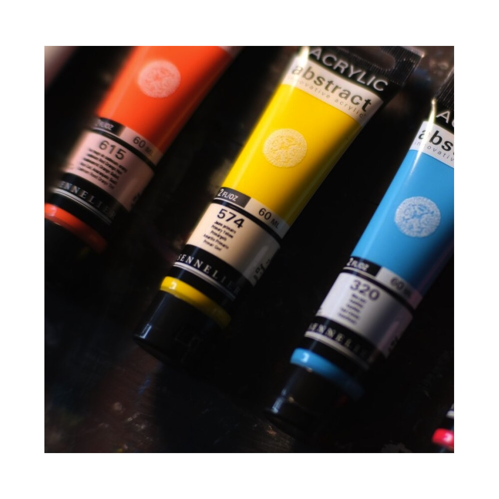 Farba akrylowa Abstract - Sennelier - 574, Primary Yellow, 60 ml