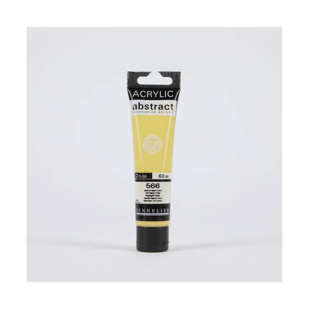 Farba akrylowa Abstract - Sennelier - 566, Dark Naples Yellow, 60 ml