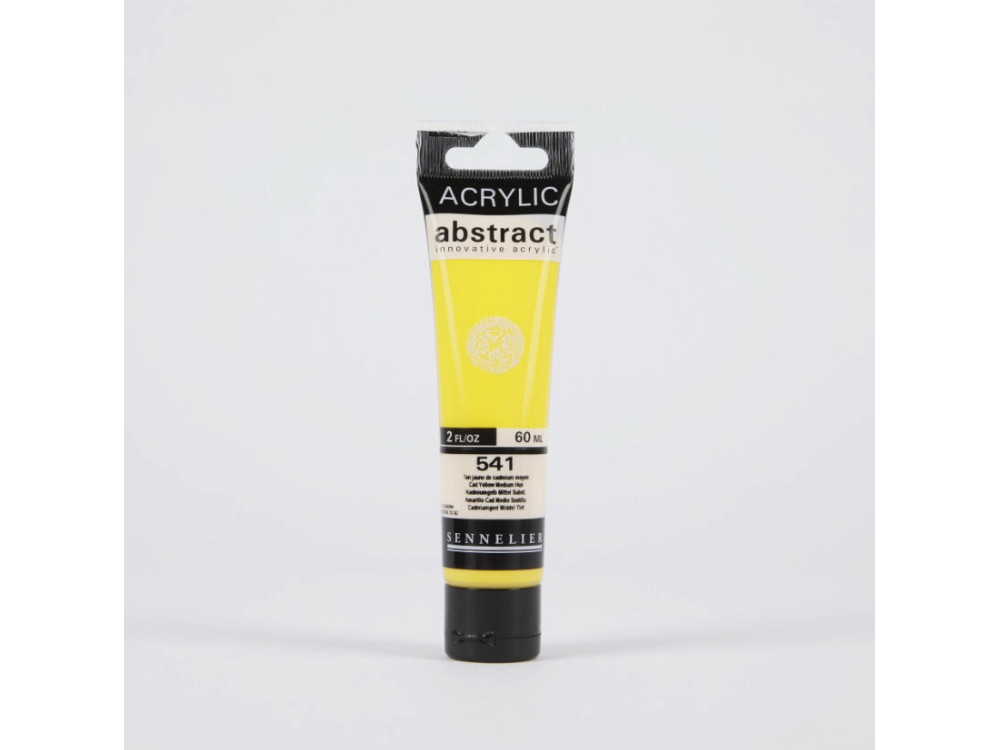 Abstract acrylic paint - Sennelier - 541, Cadmium Yellow Medium Hue, 60 ml