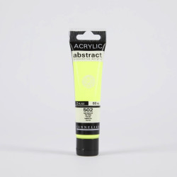 Farba akrylowa Abstract - Sennelier - 502, Fluorescent Yellow, 60 ml