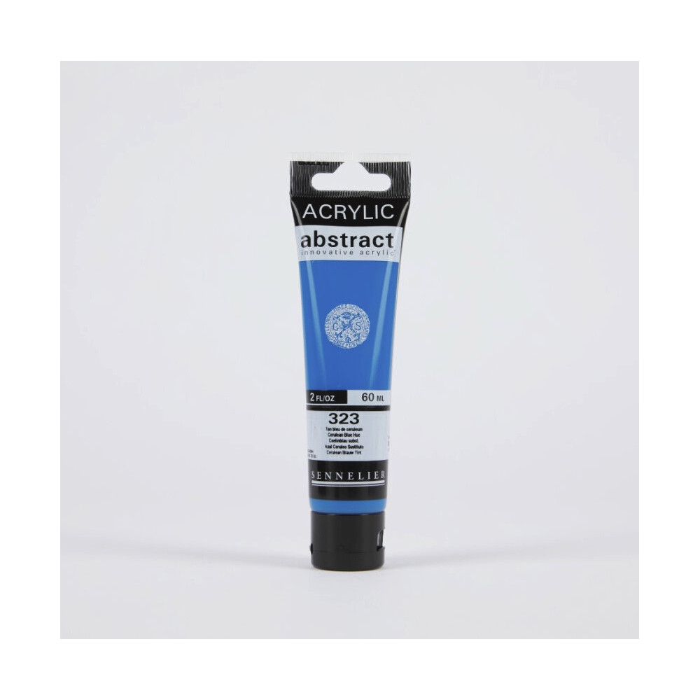 Abstract acrylic paint - Sennelier - 323, Cerulean Blue Hue, 60 ml
