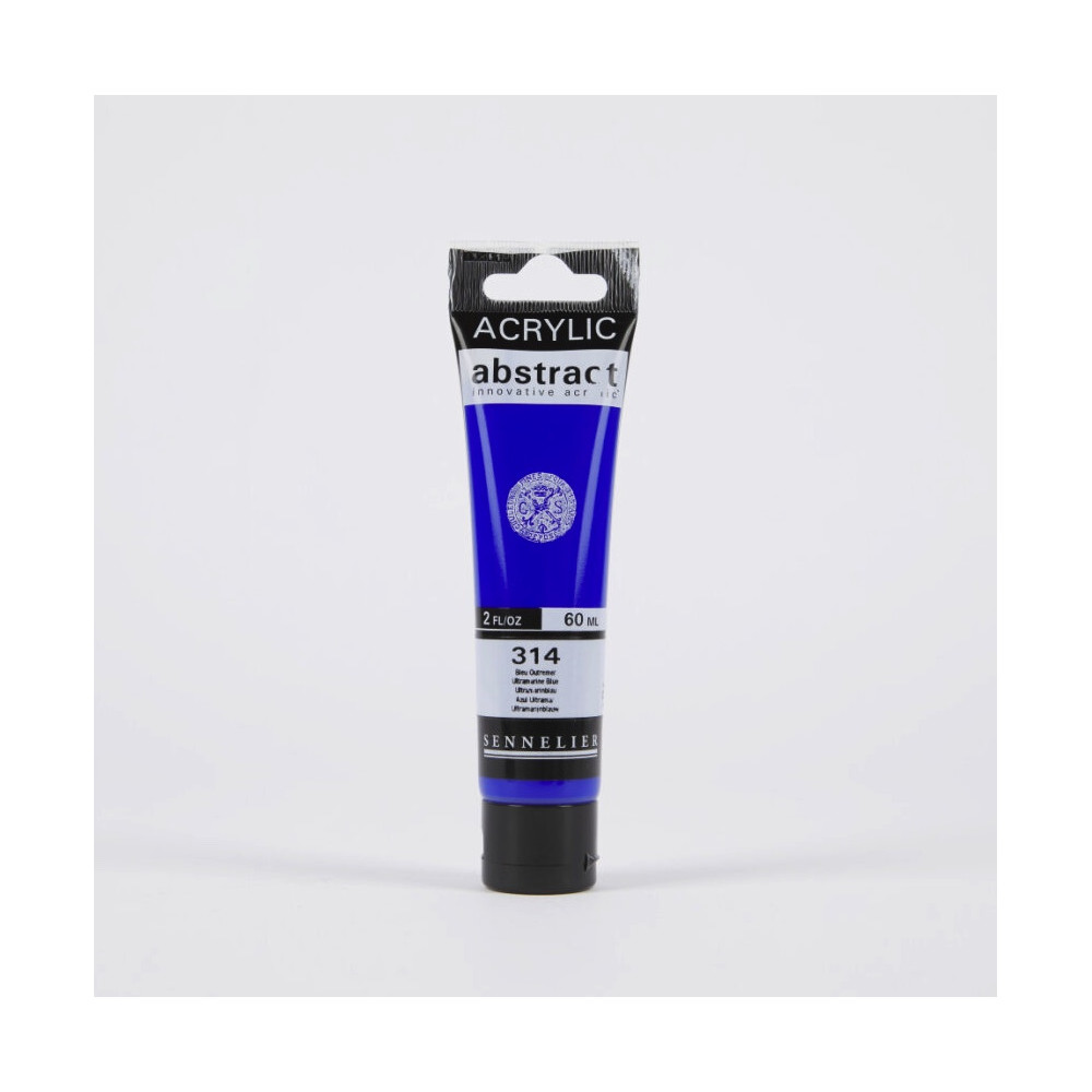 Abstract acrylic paint - Sennelier - 314, Ultramarine Blue, 60 ml