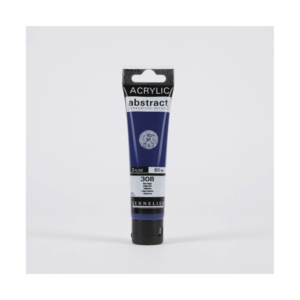 Farba akrylowa Abstract - Sennelier - 308, Indigo Blue, 60 ml