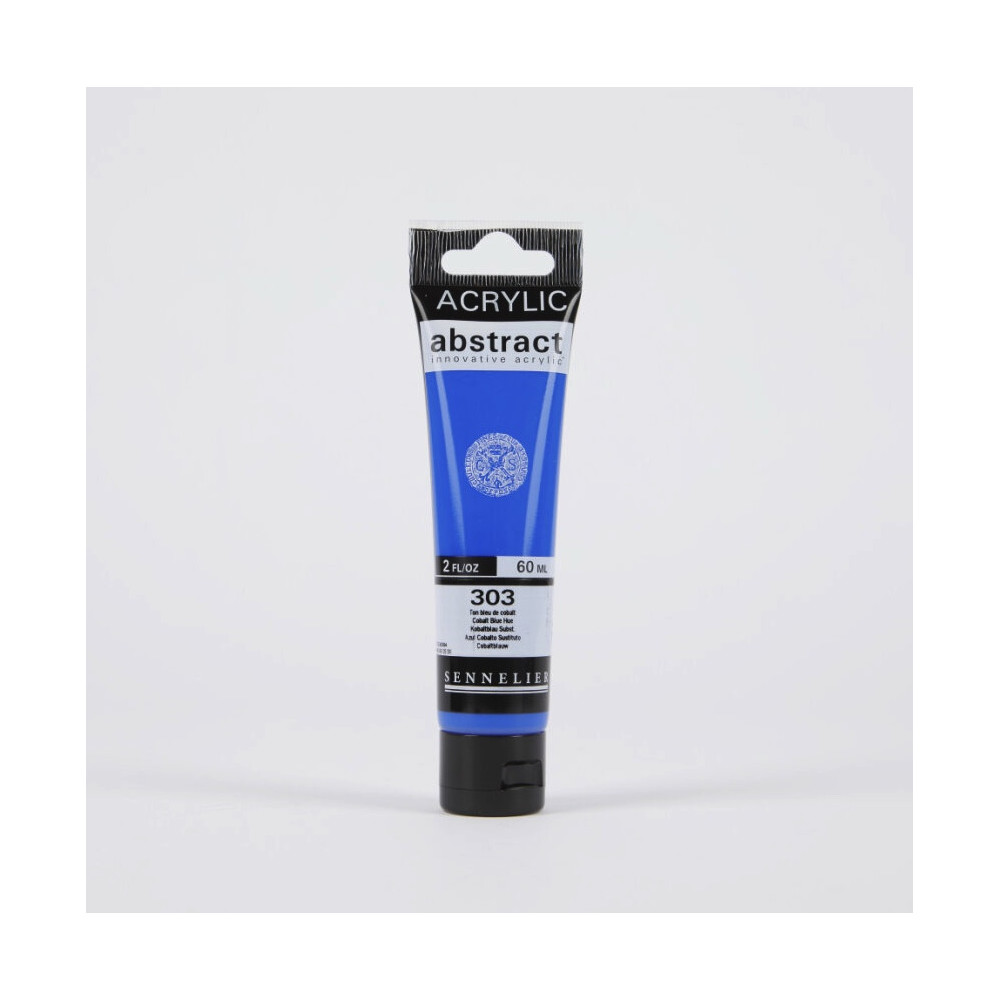 Abstract acrylic paint - Sennelier - 303, Cobalt Blue Hue, 60 ml