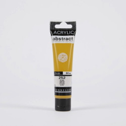 Abstract acrylic paint - Sennelier - 252, Yellow Ochre, 60 ml